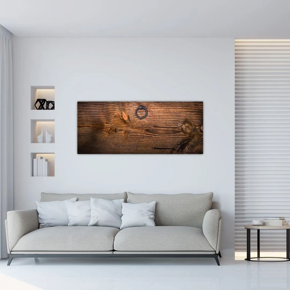 Tablou textura lemnului (120x50 cm)
