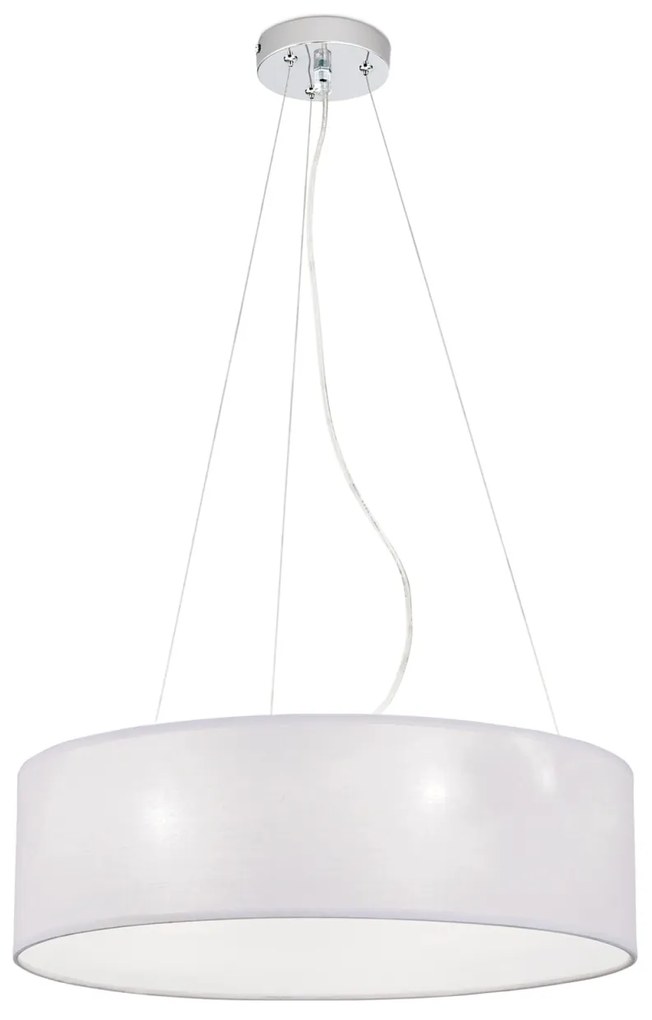 Lustra suspendata design modern Ufo 50cm alba