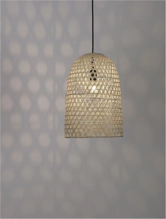 Lustra / Pendul modern design natural ratan AURORA