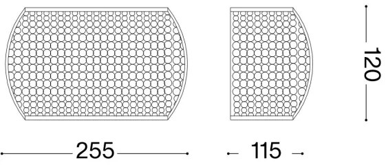 Plafonieră LED de cristal Ideal Lux PASHA 3xG9/3W/230V