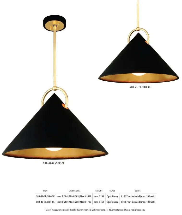 Pendul design modern CHARM big