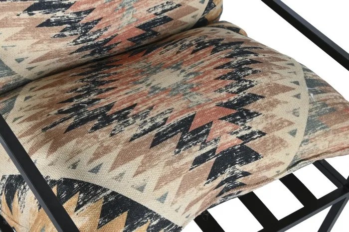 Fotoliu cu imprimeu Kilim si perne detasabile, Alzira