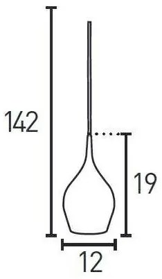 Searchlight - Lustră pe cablu VIBRANT 1xE14/40W/230V roșu