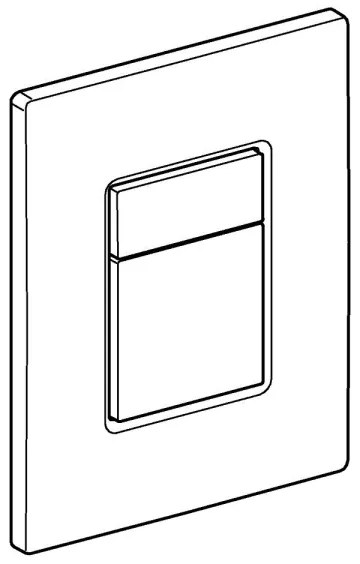 GROHE 38732GL0 - Placă de acționare SKATE COSMOPOLITAN 156 × 197 mm, auriu