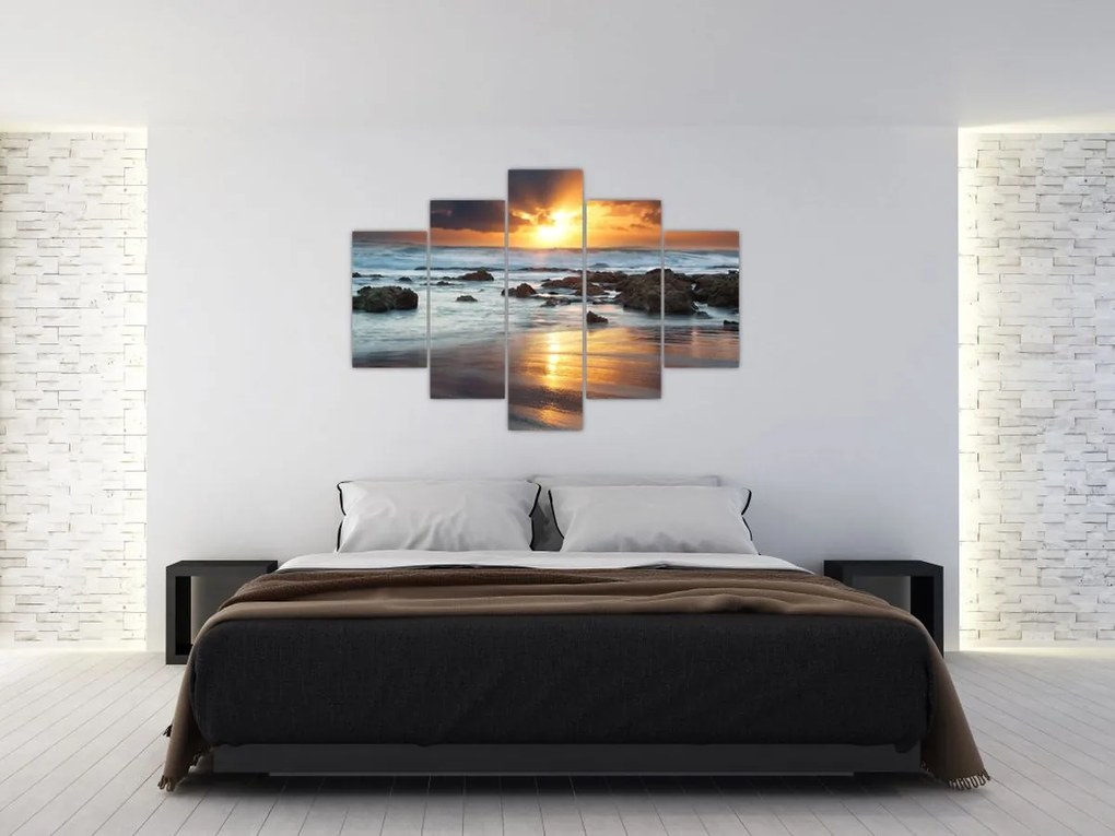Tablou - Marea scăldată de soare (150x105 cm)