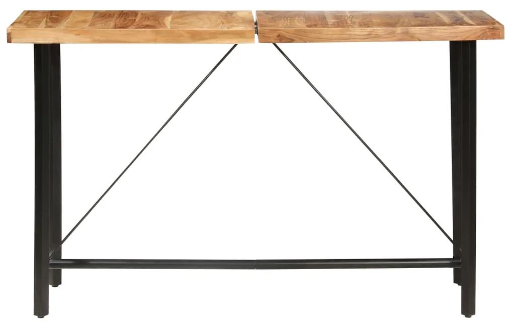 286596 vidaXL Masă de bar, 180 x 70 x 107 cm, lemn masiv de acacia