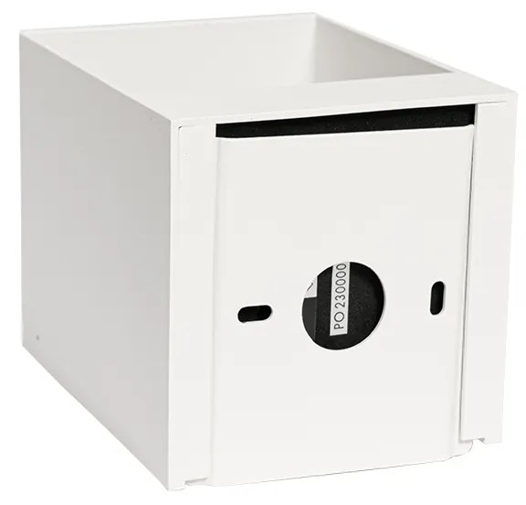 Aplică albă incluzând LED și dimmer tactil reîncărcabilă - Joris