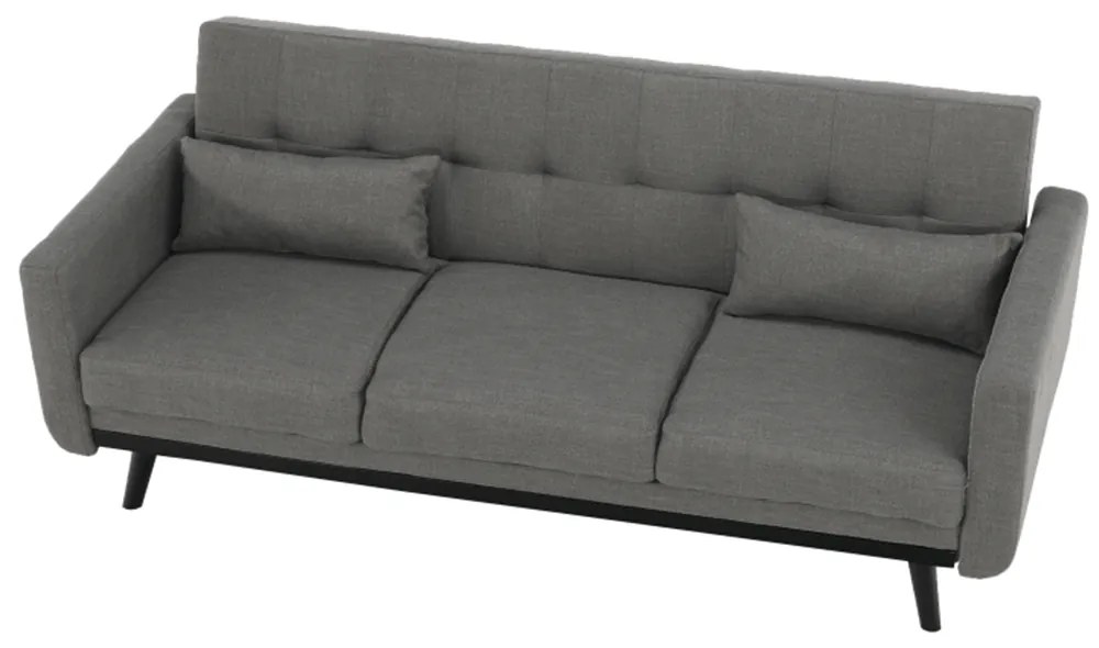 Canapea extensibilă, gri, ARKADIA+C328