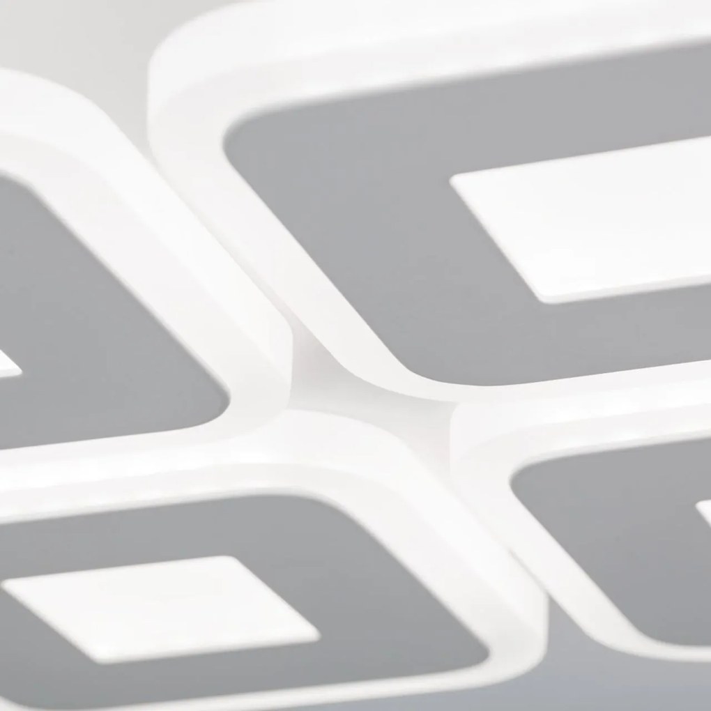 Plafoniera LED dimabila design modern Domino 27x27cm