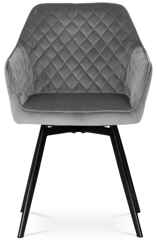 Set de scaune de sufragerie DCH-425 GREY4, 2 buc.