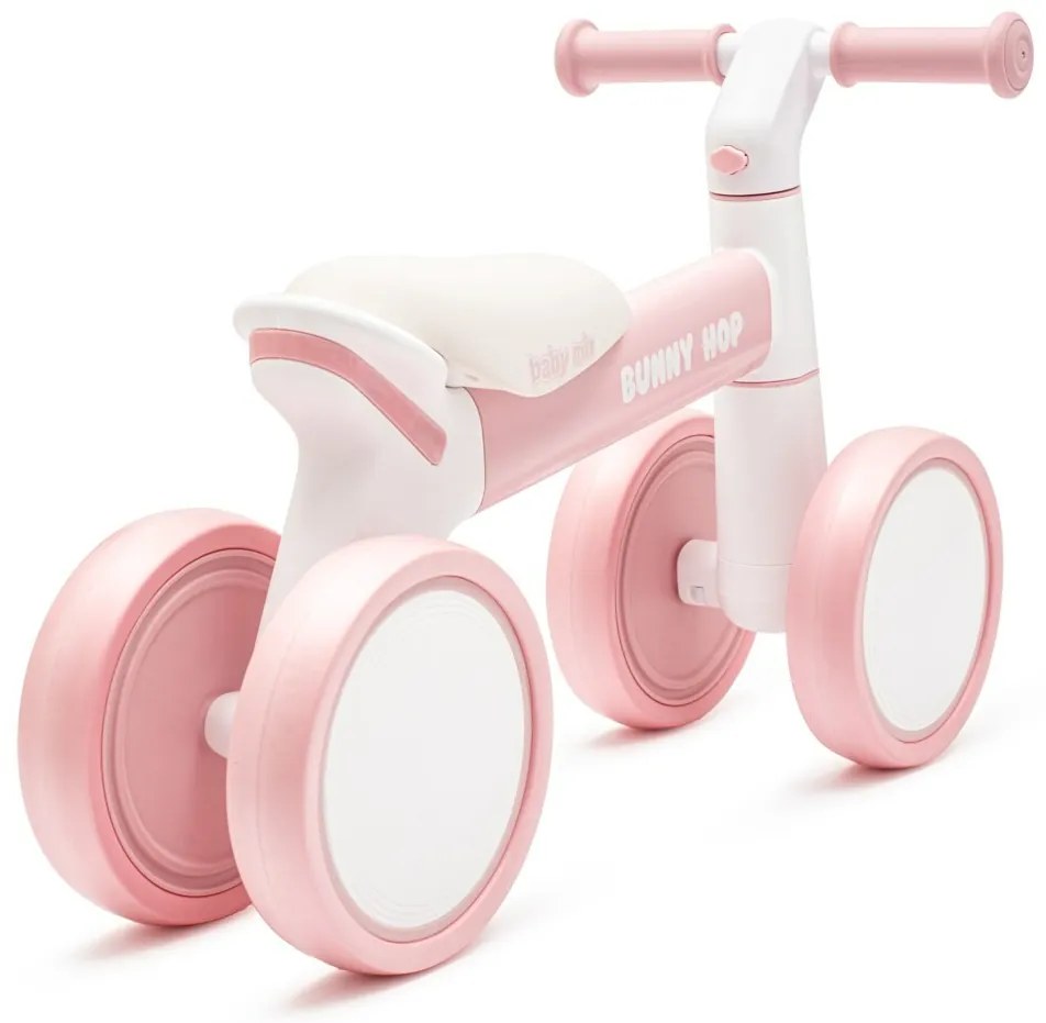 Bicicletă copii Baby Mix Bunny Hop Ultralight, roz