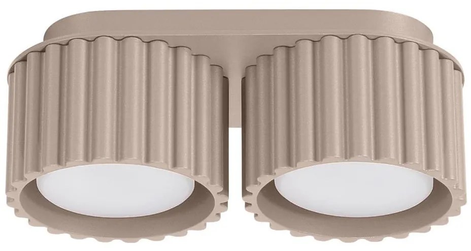Sollux SL.1818 - Spot AURA cu 2 socluri GX53, 10 W, 230 V, taupe