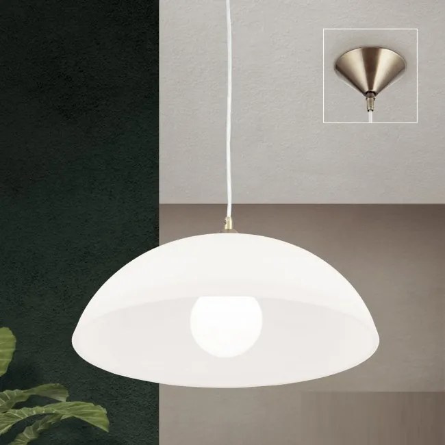 Lustra, Pendul diametru 40cm Susan, alama antic