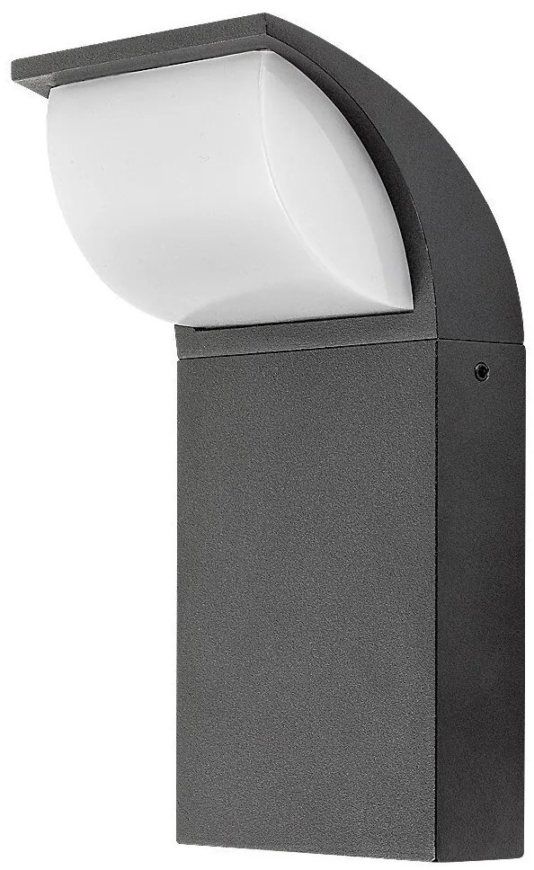 Aplica LED pentru iluminat exterior design modern IP65 Hongkong negru