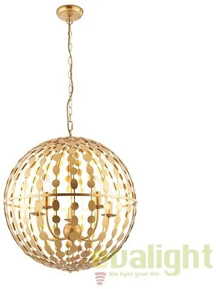 Lustra eleganta aurie, design modern Alvah 56cm 72798 EN