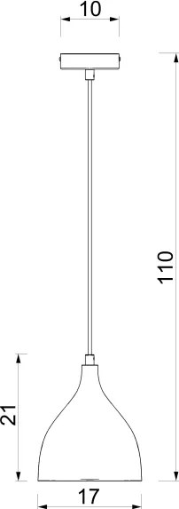 Pendul pe cablu NOAK CLASSIC 1xE27/15W/230V bej