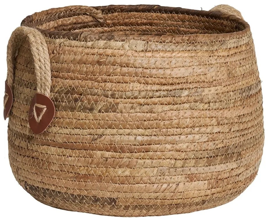 Coșuri de depozitare 2 buc. din răchită ø 39x28,5 cm Aosta – House Nordic