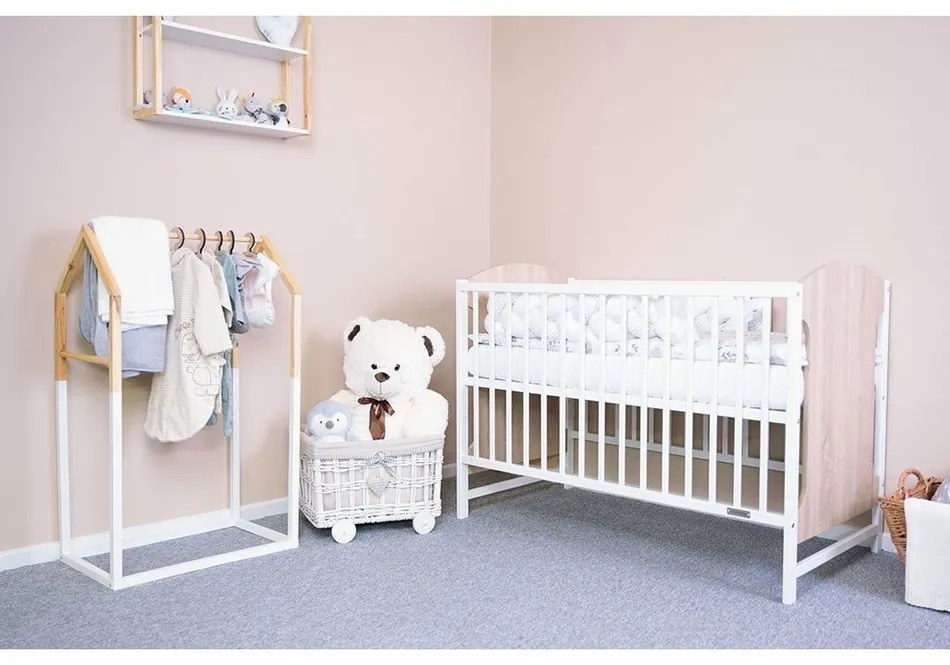New Baby Crib Mia, stejar