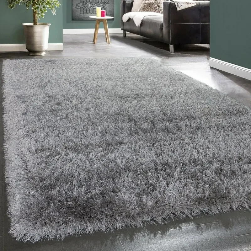 Covor latos Shaggy Gallegos gri 80 x 150 cm | BIANO