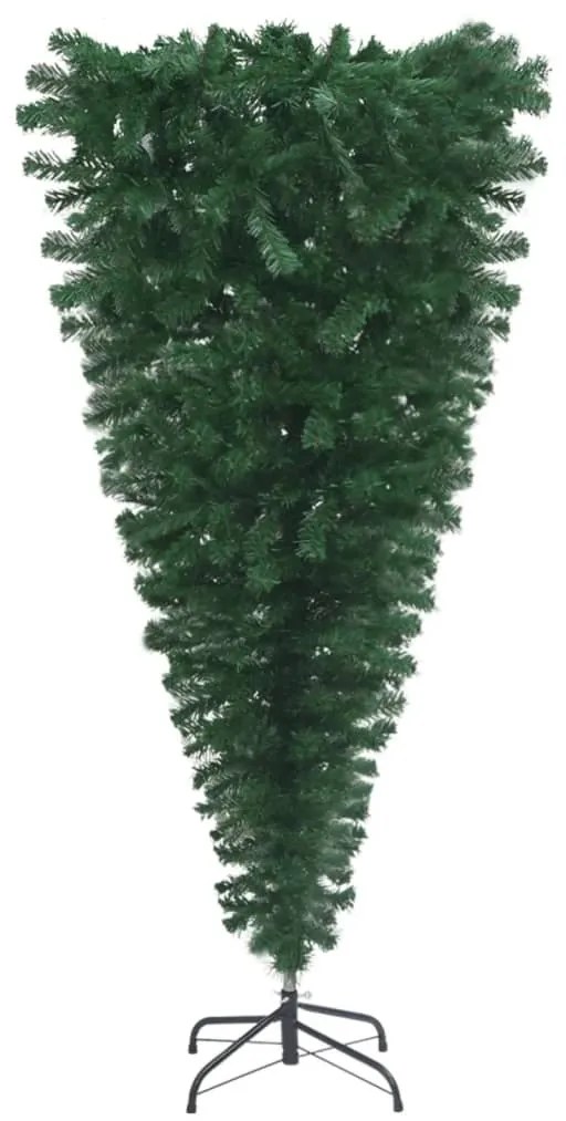 Set pom Craciun artificial inversat LED-urigloburi, 240 cm 1, Trandafir, 240 x 120 cm