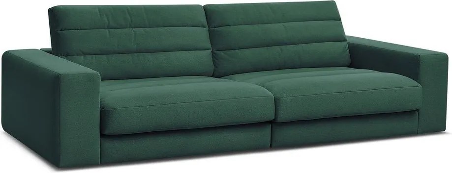 Canapea verde cu tapițerie din catifea 276 cm Sierra – Bobochic Paris