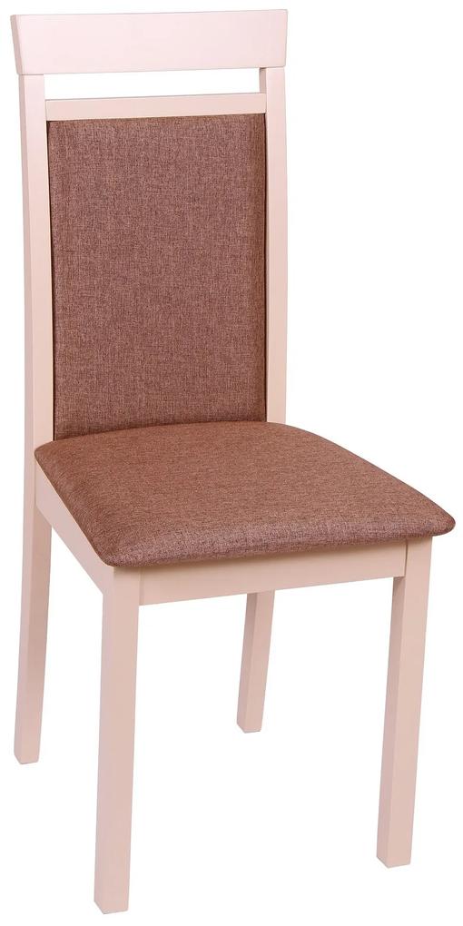 Set 2 scaune dining din lemn de fag Nika 2, Bej/Veles 15