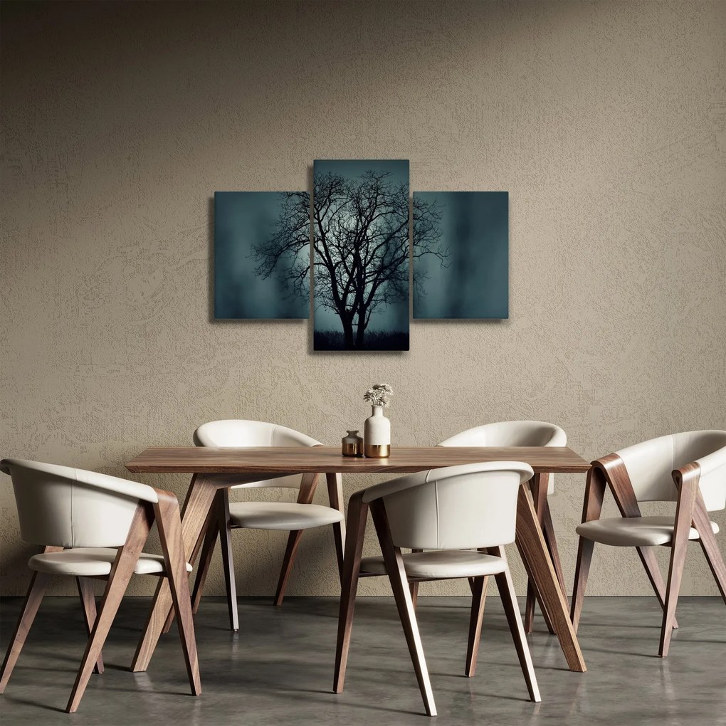 Tablou copaci în eclipsă (90x60 cm)