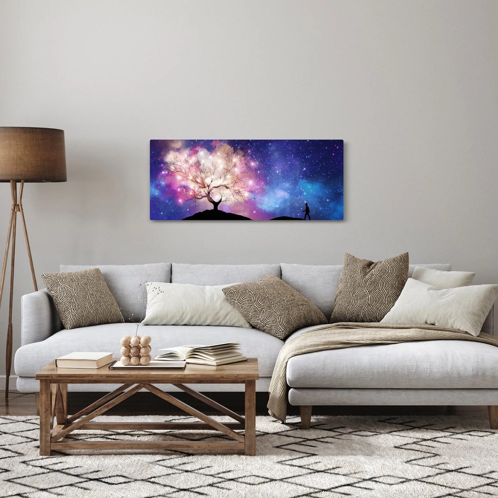 Tablou - Raborele spațial (120x50 cm)