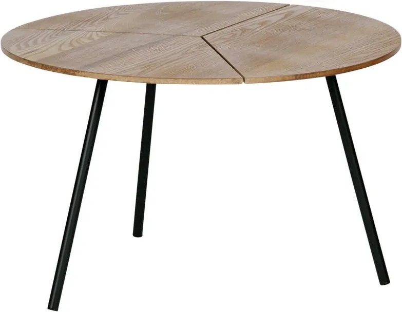 Măsuță auxiliară WOOOD Rodi, ⌀ 60 cm, maro