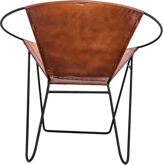 OFERTA Fotoliu de design PANCHO maro calitate II