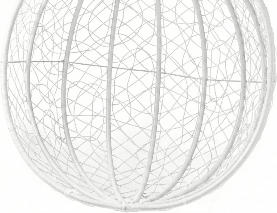 Scaun suspendat alb KOKON fara suport