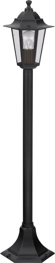 Rábalux Velence 8210 Lampadare exterior negru metal E27 1x MAX 60W IP43