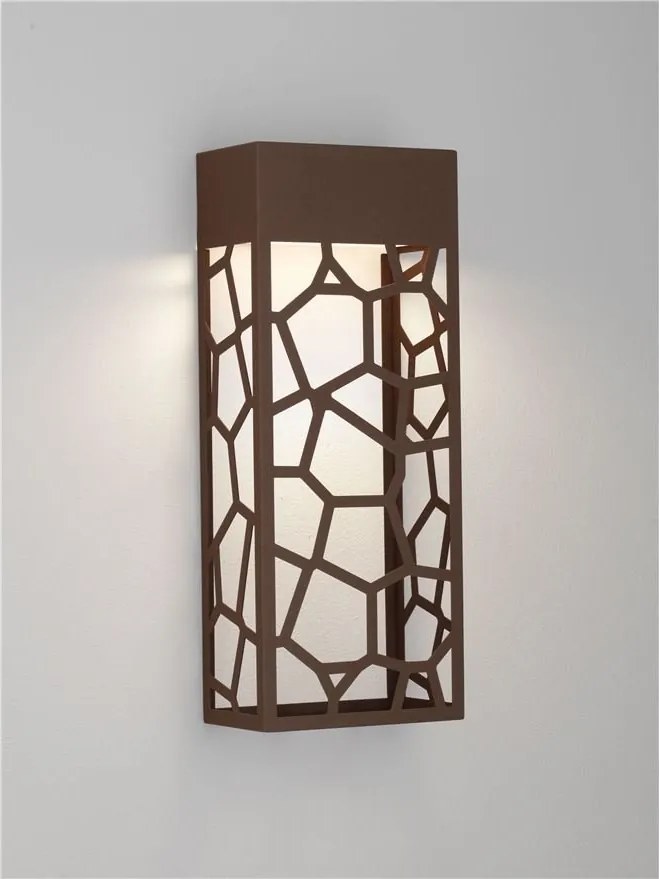 Aplica LED pentru exterior design arhitectural RAGNO corten