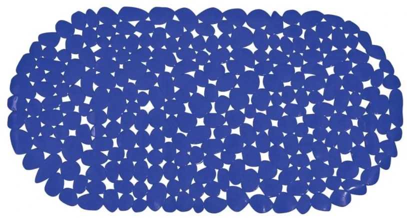 Spirella Suport antiderapant pentru cadă GALETS,albastru închis, 99 x 39 cm