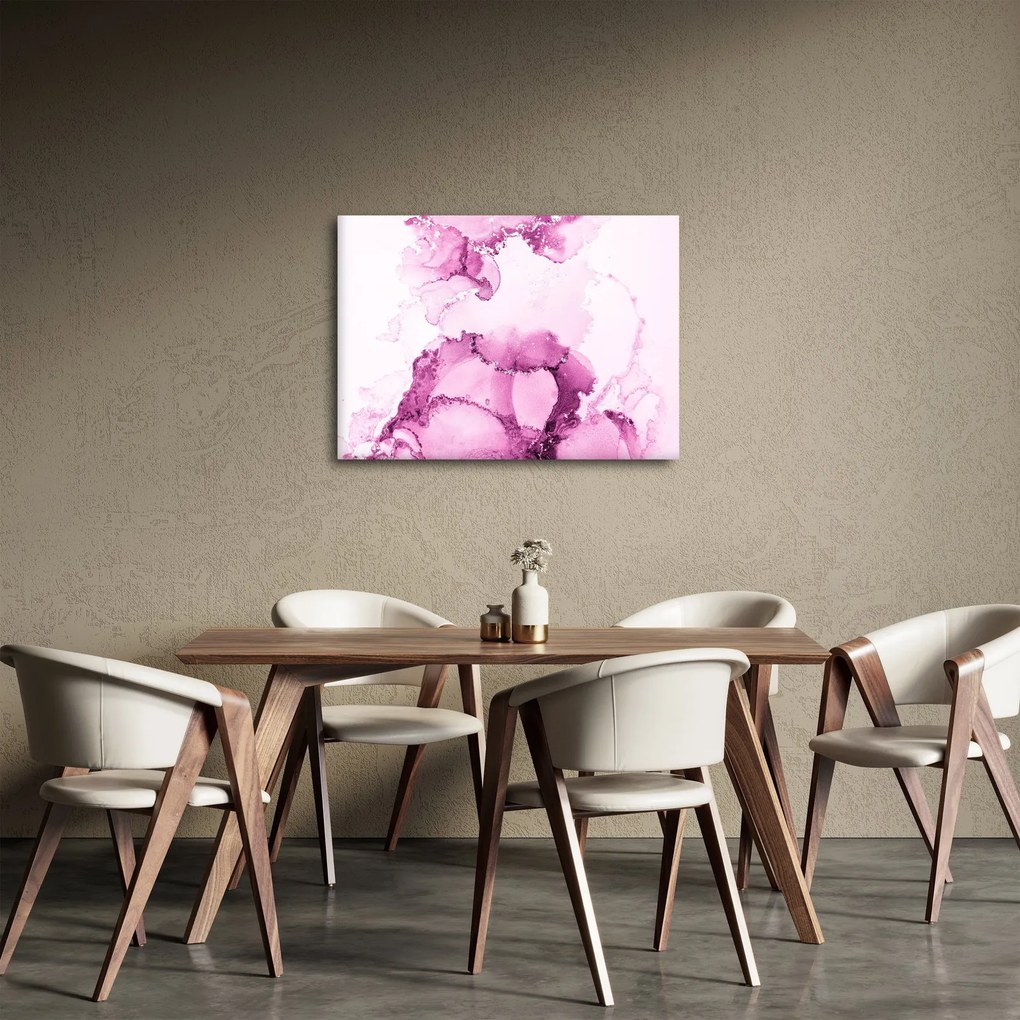 Tablou - Decor roz (70x50 cm)