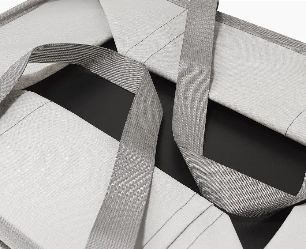 Coș de rufe gri din material textil pliabil 35 l Duo – Joseph Joseph