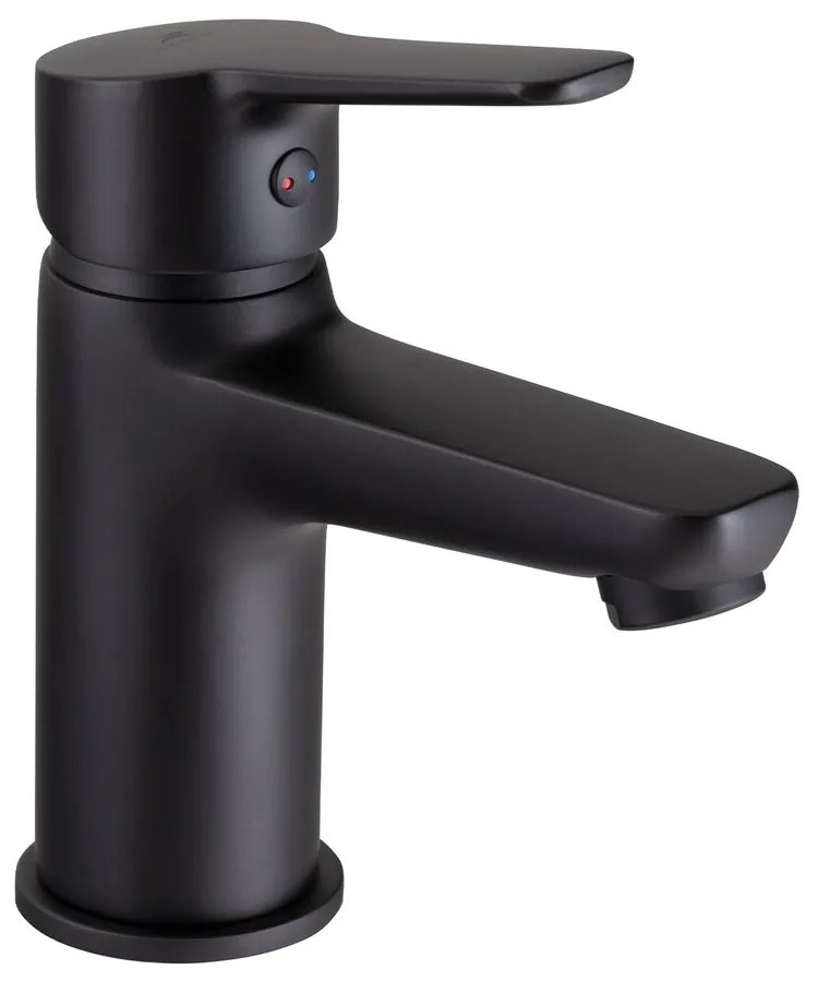 Baterie lavoar Rubineta Uno monocomanda finisaj negru mat