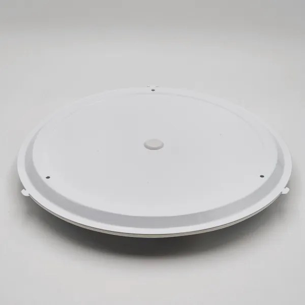 Plafonieră de baie OAK, 3 x soclu E27, max. 15 W, 230 V, finisaj stejar, Ø 37 cm, IP54