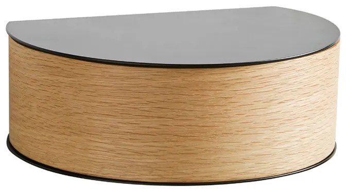 Sertar de perete "Wallie", 2 variante - Woud Variantă: sertar din stejar deschis la culoare