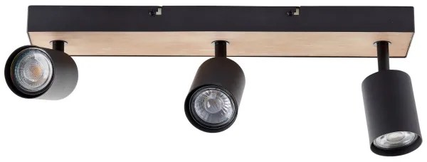 Spot LED Brilliant MARTY 1xGU10/5W/230V d. 10,5 cm negru