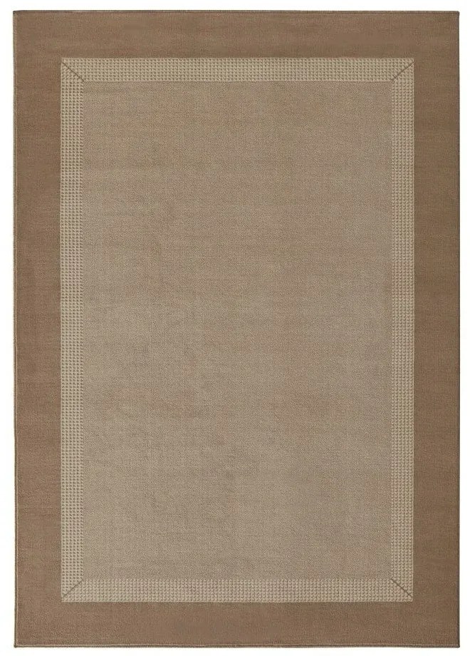 Covor Hanse Home Basic, 160x230 cm, maro-bej