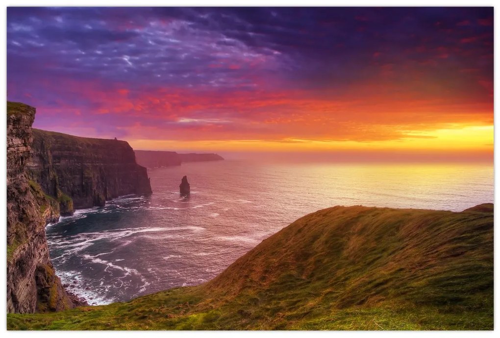 Tablou - Stâncile din Moher (90x60 cm)