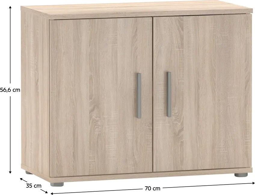 Extensie dulap, stejar sonoma, SERVO TIP 3
