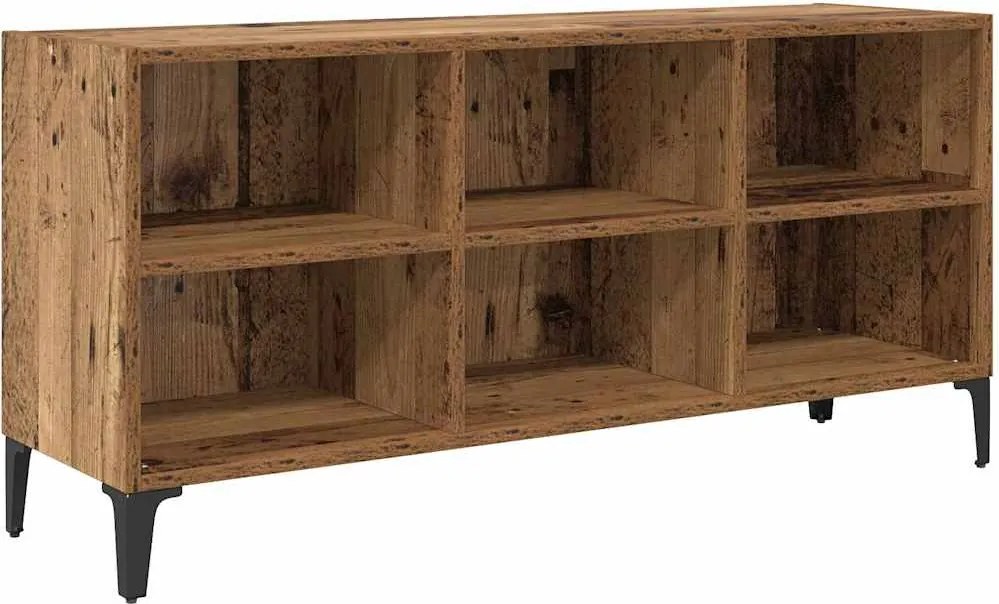 vidaXL Set comodă TV Pe perete Maro 103,5 x 30 x 50 cm Lemn compozit