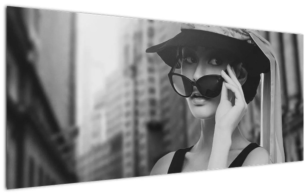 Tablou cu femeie (120x50 cm)