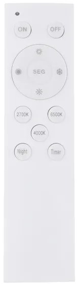 Plafonieră LED dimabilă Globo 416080WD4R-CCT DORO LED/40W/230V 2700-6500K + telecomandă