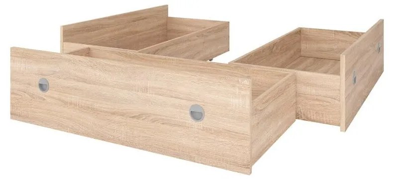 Sertare sub pat Nepo Plus 140 cm (stejar sonoma) (3ks). 1098324