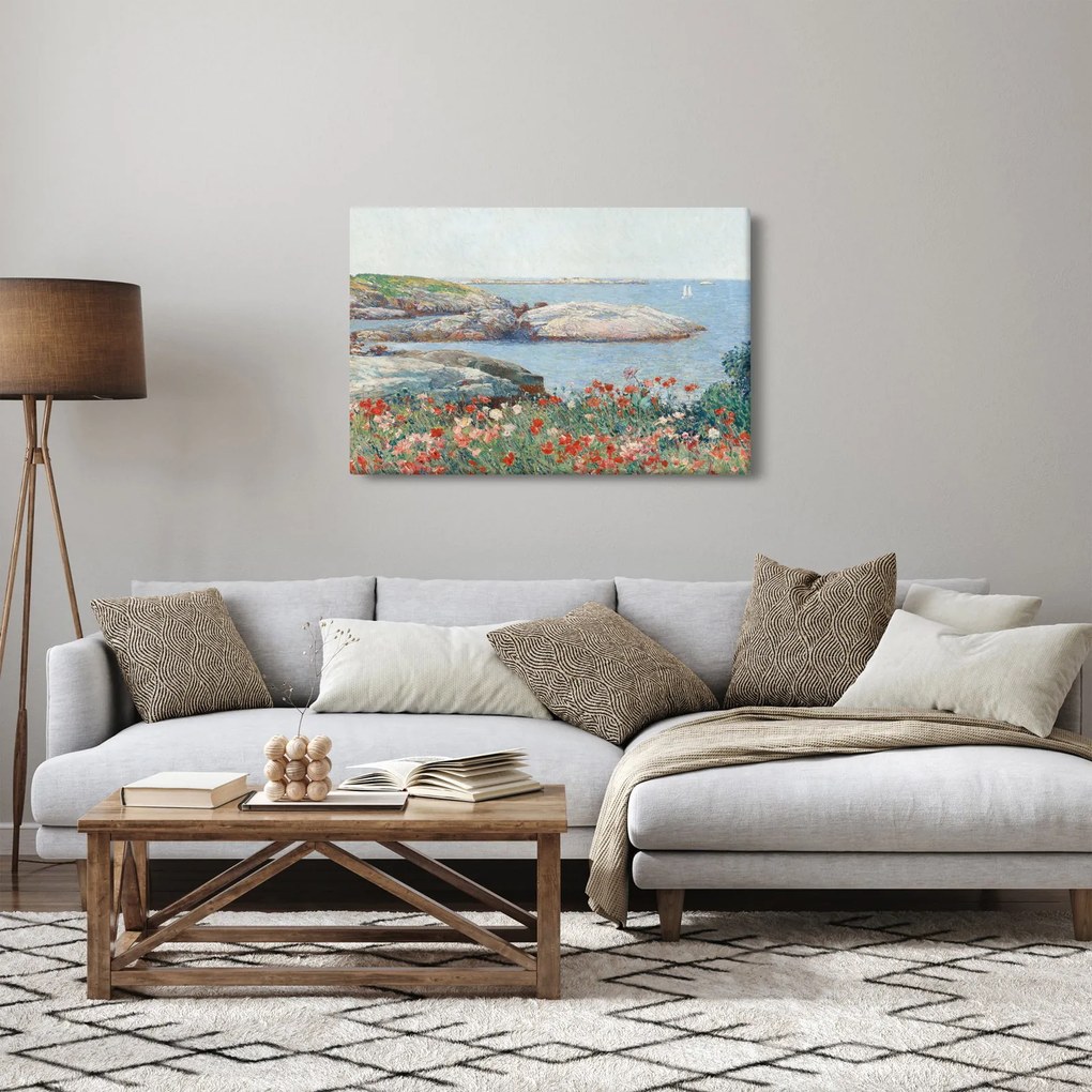 Tablou - Childe Hassam, Poppies, Isles of Shoals, reproducere (90x60 cm)