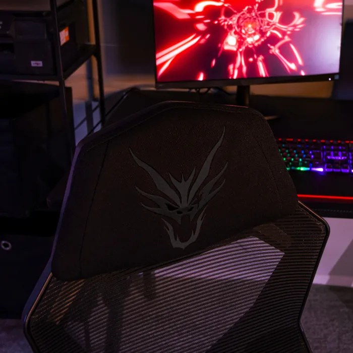 JAKS Scaun de gaming BING negru