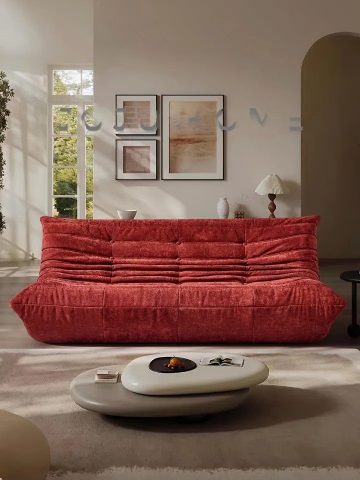 Canapea Lounge din Memory Foam HD – Premium, 1450 x 110 x 75 cm, Confort care Revine la Formă (Culoare: Gri)